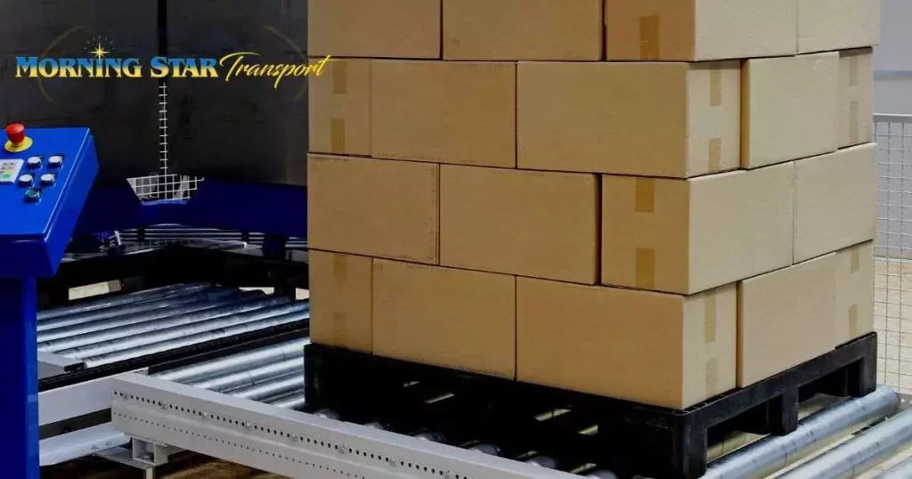 Freight on pallet