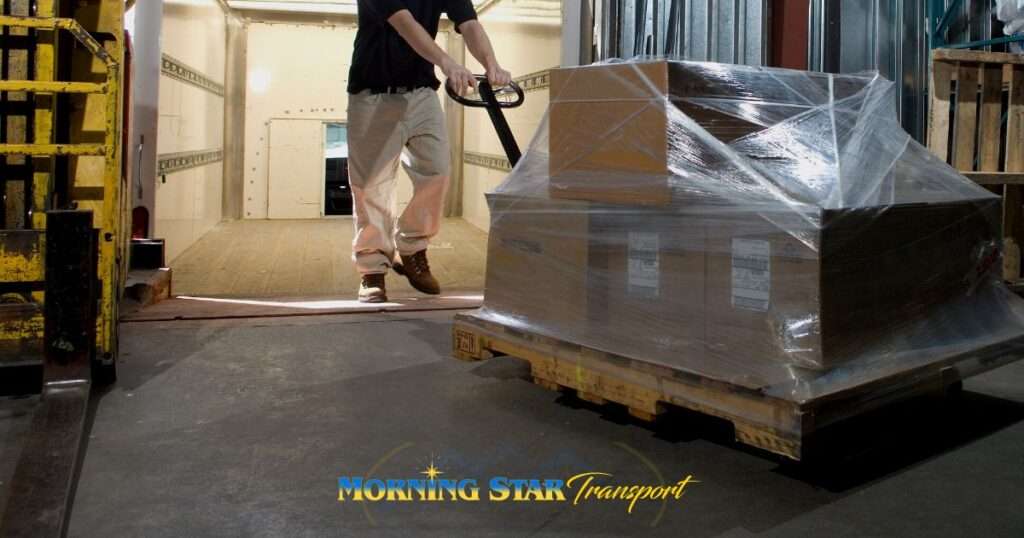 pallet freight transport